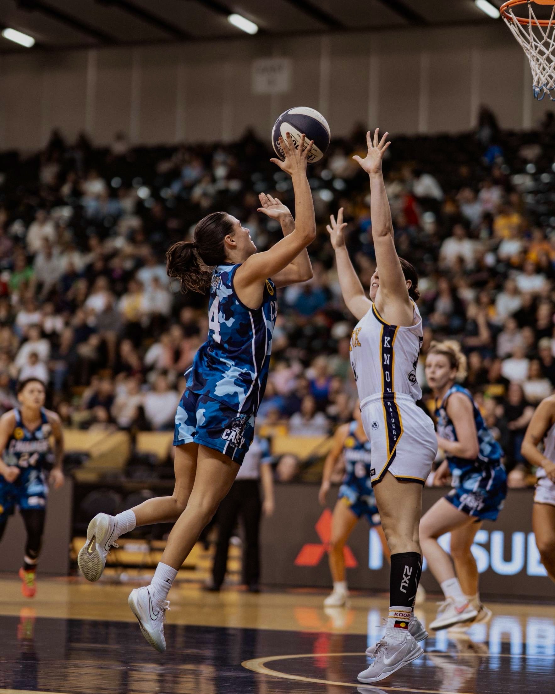 Georgia playing basketball